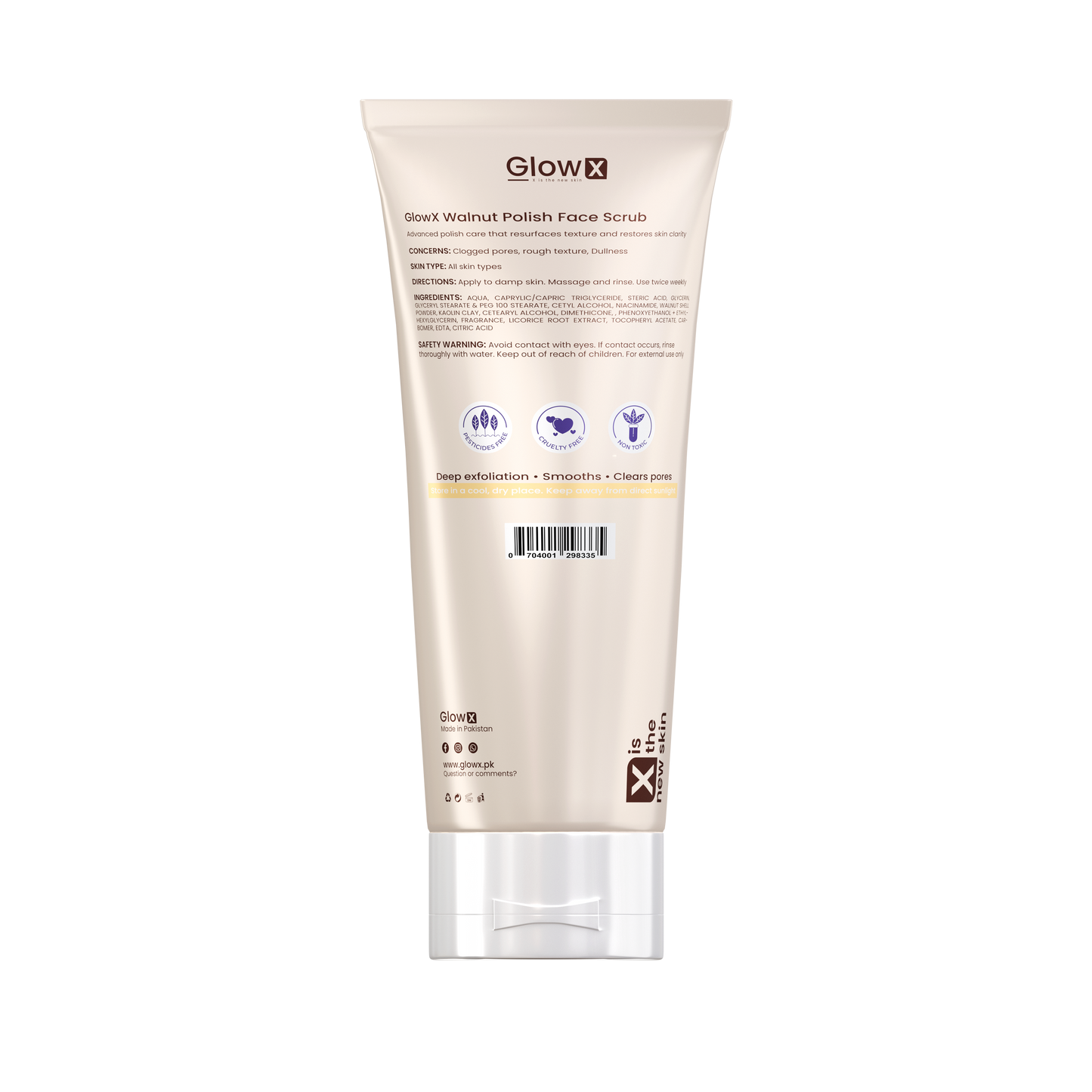 Walnut Polish Face Scrub