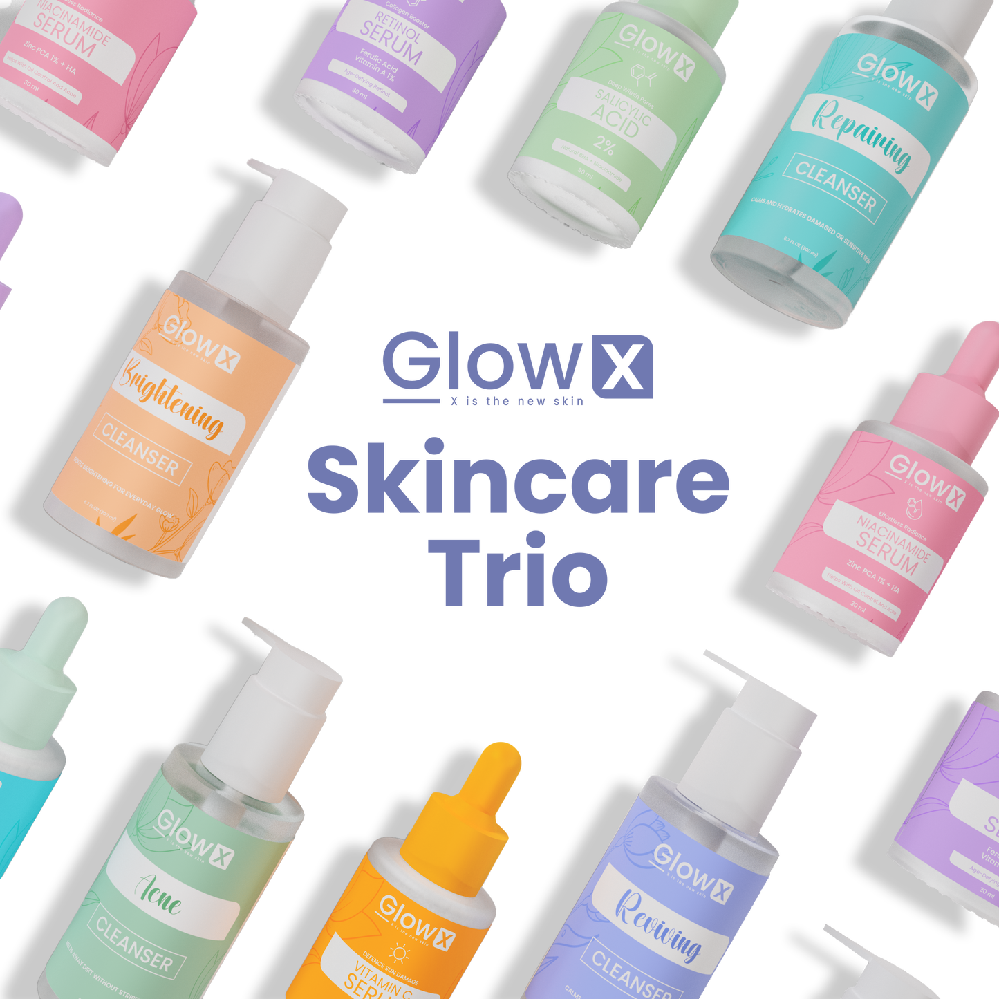 Glowx Skincare Trio Bundle